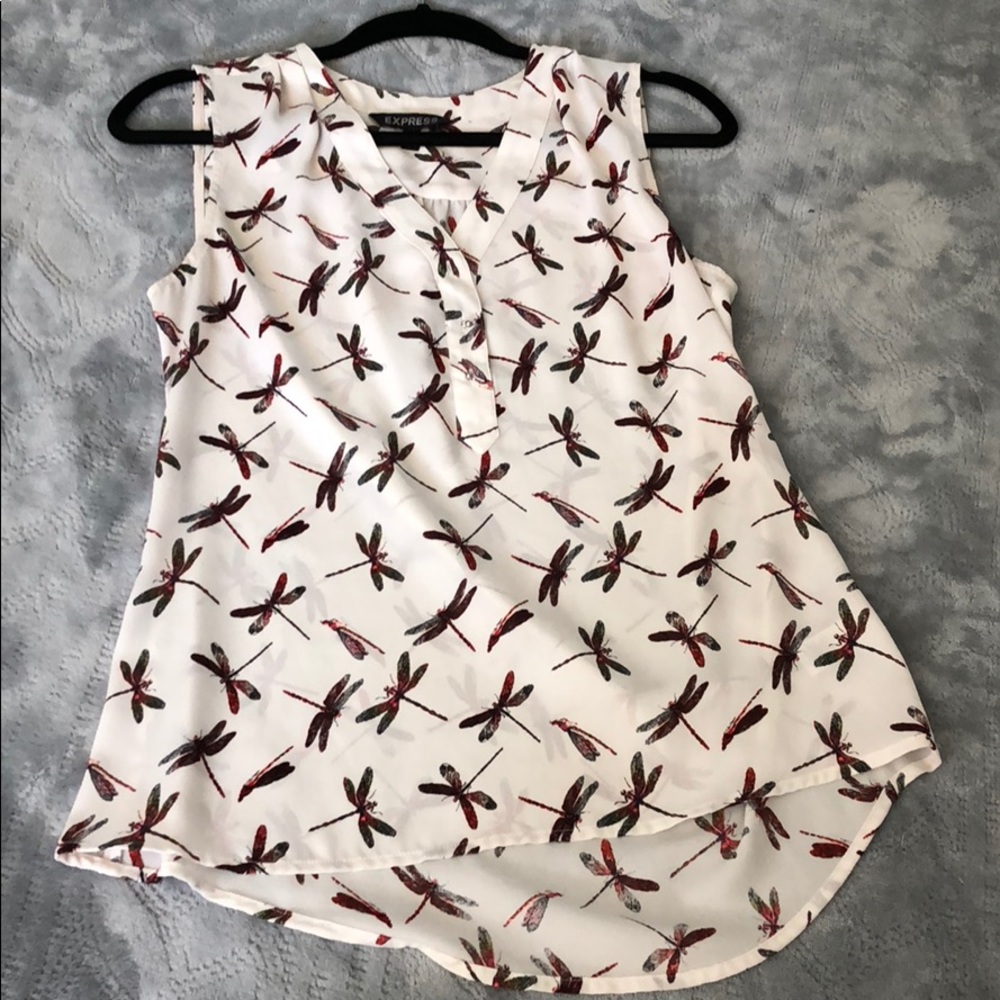 Express dragonfly blouse